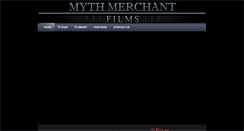 Desktop Screenshot of mythmerchantfilms.com